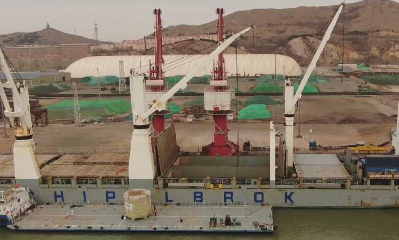 中俄合作徐大堡核電站首批俄供大件通關