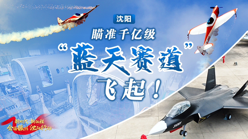 全面振興 沈陽行動丨沈陽，瞄準千億級“藍天賽道”飛起！